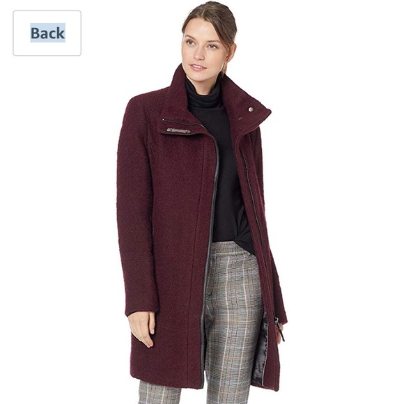 Calvin Klein Jackets & Blazers - Calvi Klein Burgandy Coat